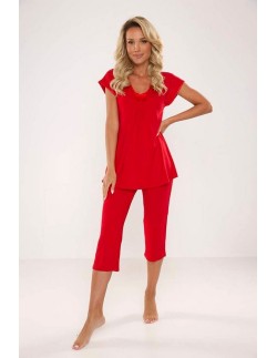 Visa pajamas women's short sleeve and trousers, De...