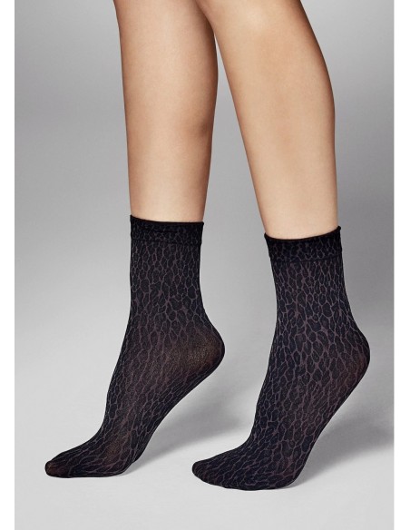 Socks leopardo Veneziana