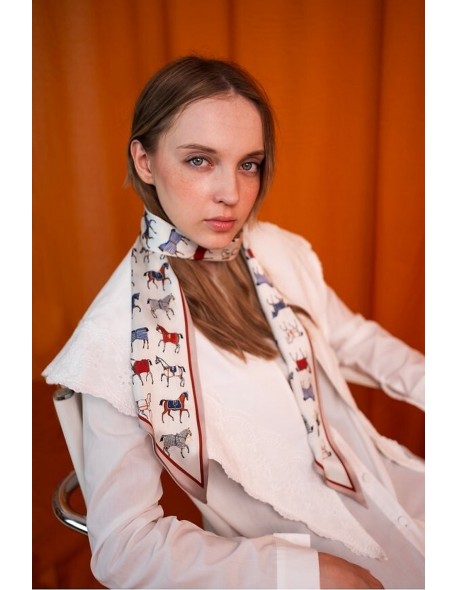 Tie 24403 wild horses Art Of Polo