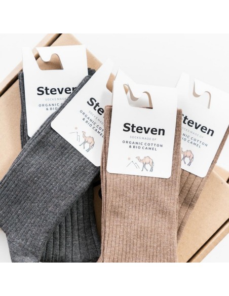 Skarpety art.053 organic cotton & bio camel 41-46 Steven