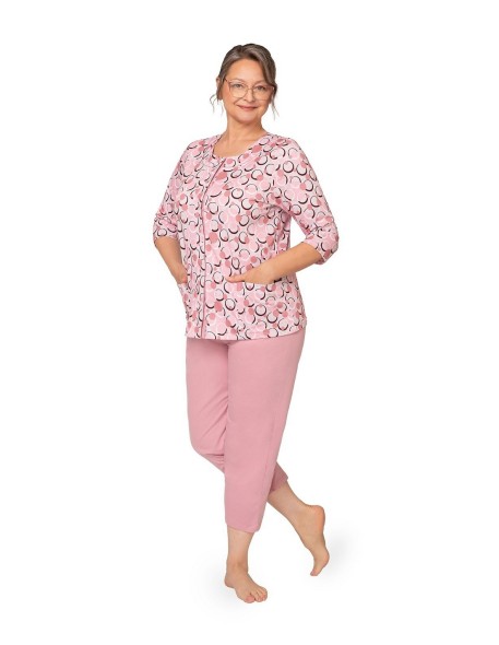 Piżama maria ii 201 3/4 3xl-4xl damska...