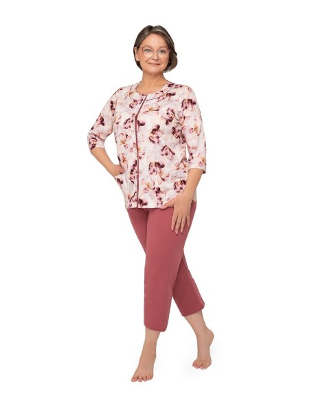 Piżama maria ii 201 3/4 3xl-4xl damska...