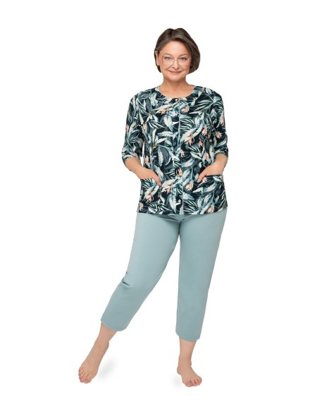 Piżama maria ii 201 3/4 3xl-4xl damska...