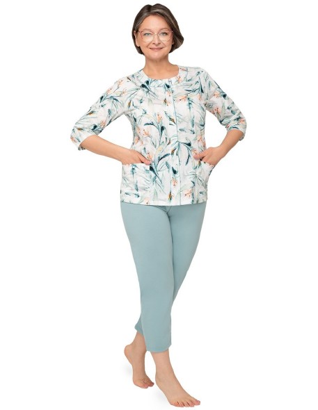 Piżama maria ii 201 3/4 3xl-4xl damska...