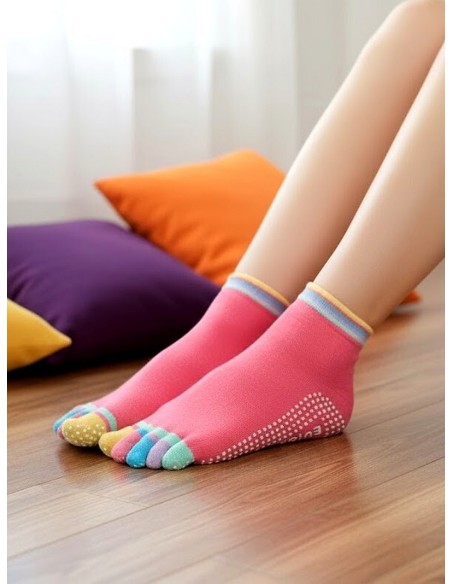 Stopki 4006 z palcami yoga abs Rebeka