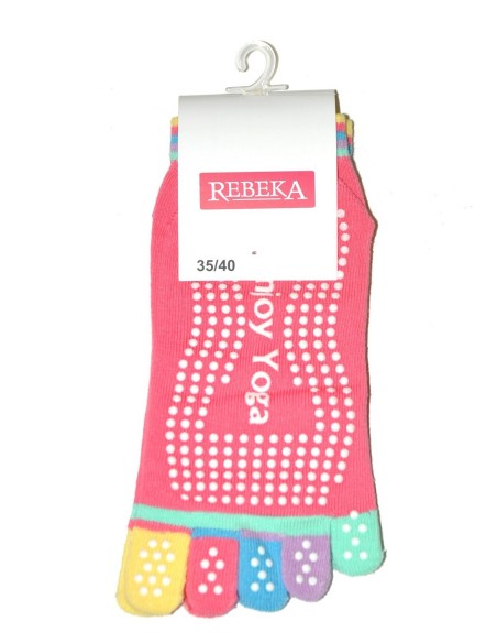 Stopki 4006 z palcami yoga abs Rebeka