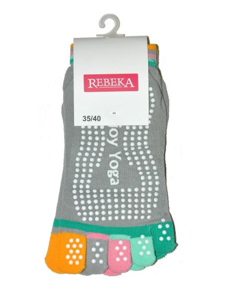 Stopki 4006 z palcami yoga abs Rebeka