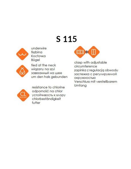 Strój kąpielowy s 115 ba10 barbados 10 Self