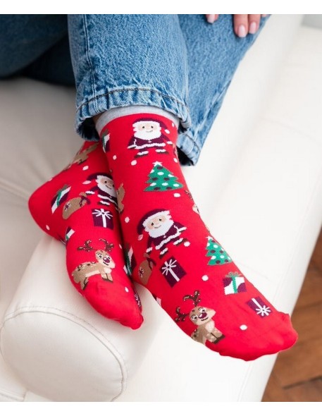 Socks art.136 christmas women's 35-40 Steven