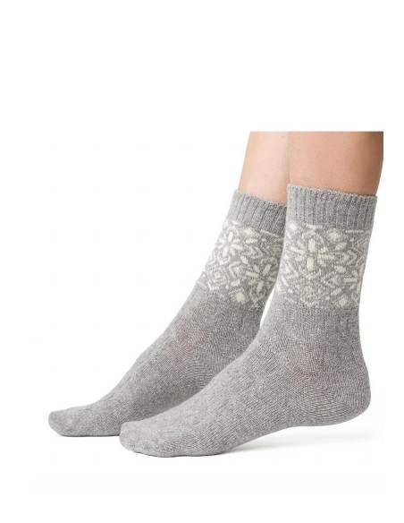 Socks art.093 pattern wełniane women's 35-40 Steven