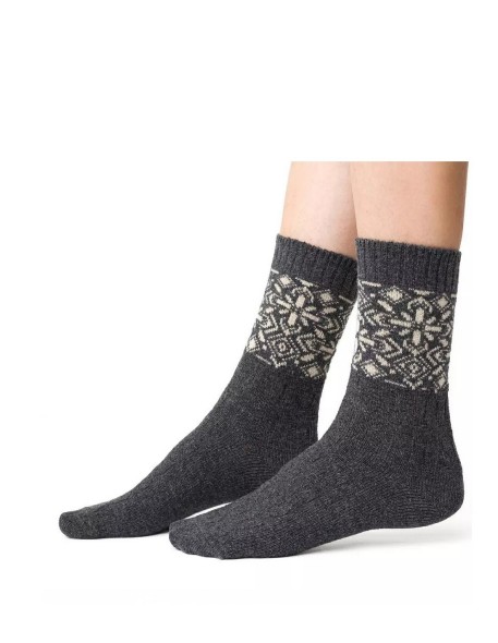 Socks art.093 pattern wełniane women's 35-40...