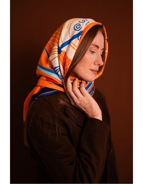 Apaszka 25235 satin universe Art Of Polo