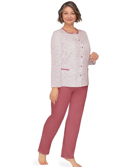 Pajamas kasia iii 267 dł/r m-3xl rozpinana Martel