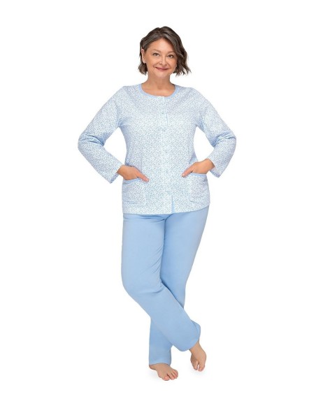 Pajamas kasia iii 267 dł/r m-3xl rozpinana Martel