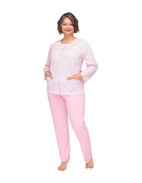 Pajamas kasia iii 267 dł/r m-3xl rozpinana Martel