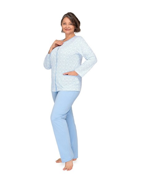 Pajamas kasia iii 267 dł/r m-3xl rozpinana Martel