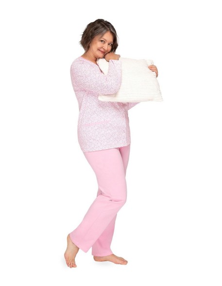 Piżama kasia iii 267 dł/r m-3xl rozpinana Martel