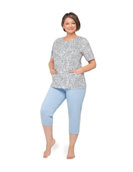 Pajamas maria and 200 kr/r 3xl-4xl women's rozpinana Martel