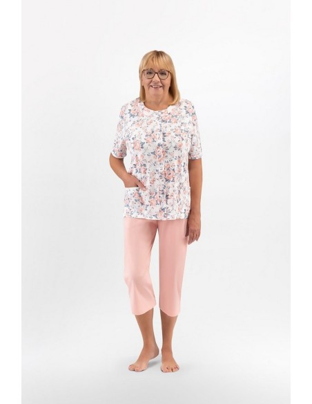 Piżama maria i 200 kr/r 3xl-4xl damska rozpinana Martel