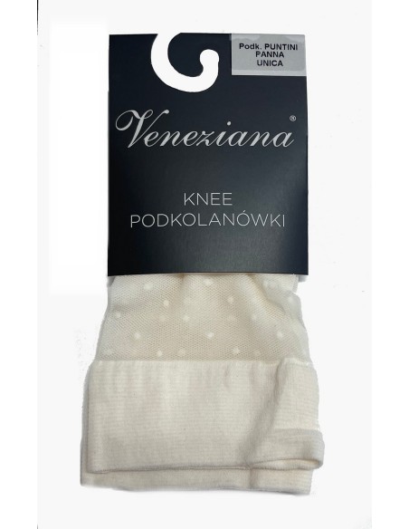 Podkolanówki puntini Veneziana