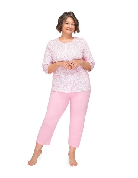 Pajamas kasia ii 266 3/4 m-3xl rozpinana Martel