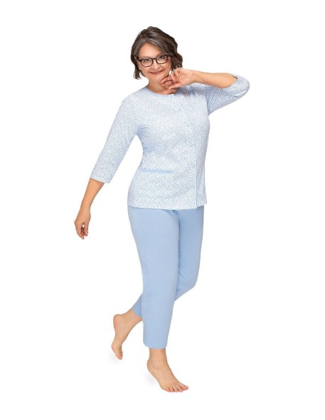 Pajamas kasia ii 266 3/4 m-3xl rozpinana Martel