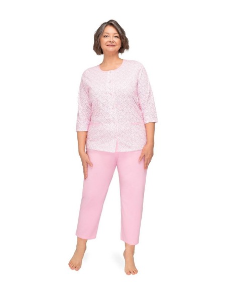 Pajamas kasia ii 266 3/4 m-3xl rozpinana Martel