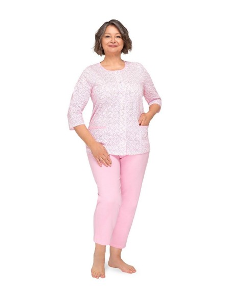 Pajamas kasia ii 266 3/4 m-3xl rozpinana Martel