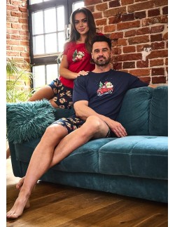 Pajamas 628/432 teddy 2 kr/r christmas 3xl-5xl women's...