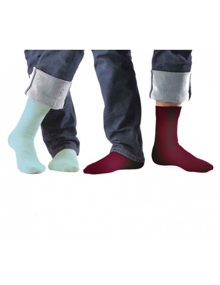 Socks perfect man w94.n03 color smooth 39-47 Wola