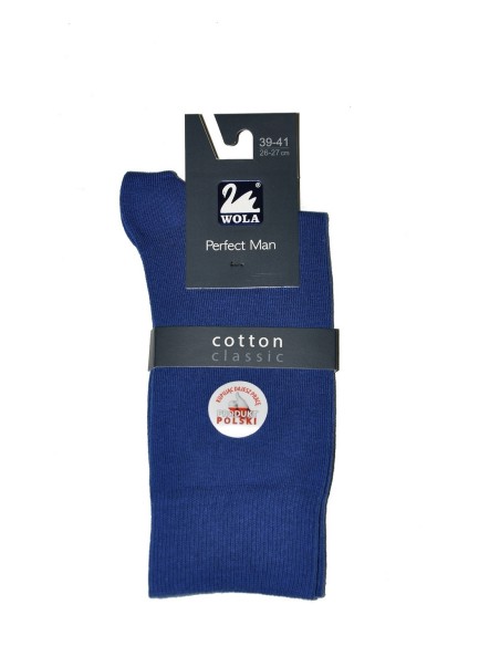 Socks perfect man w94.n03 color smooth 39-47 Wola