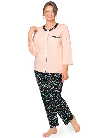 Pajamas olga ii 262 7/8 m-3xl rozpinana Martel