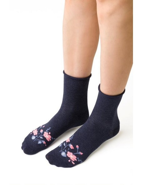 Socks art.099 patterned pressure-free 35-40 Steven