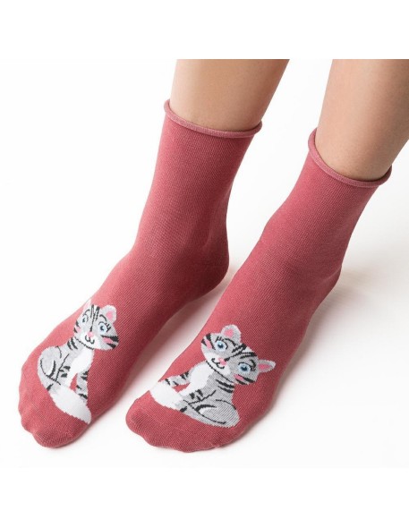 Socks art.099 patterned pressure-free 35-40 Steven