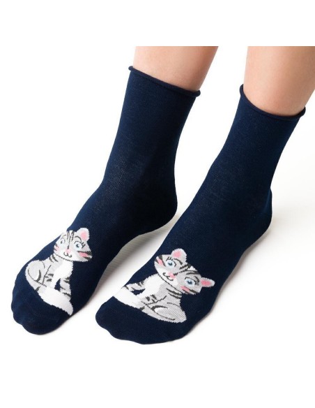 Socks art.099 patterned pressure-free 35-40 Steven
