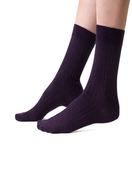 Skarpety art.130 merino prążek damskie 35-40...