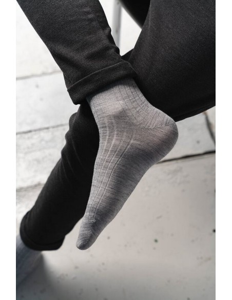 Skarpety art.130 merino wool prążek męskie 41-46 Steven