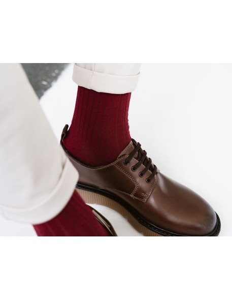 Skarpety art.130 merino wool prążek męskie...