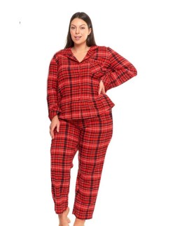 Piżama pdd7200-002 dł/r 2xl-3xl rozpinana Moraj 2