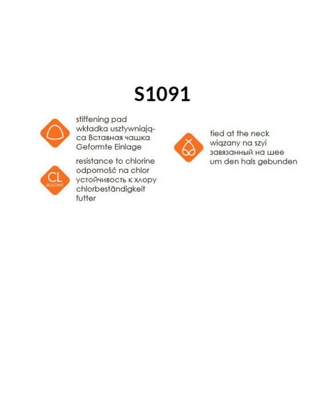 Strój kąpielowy s 1091 pa8 pati 8 Self