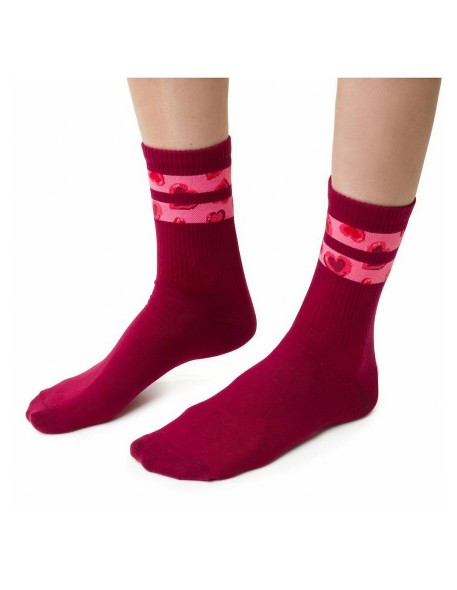 Socks art.136 hearts women's 35-40 Steven