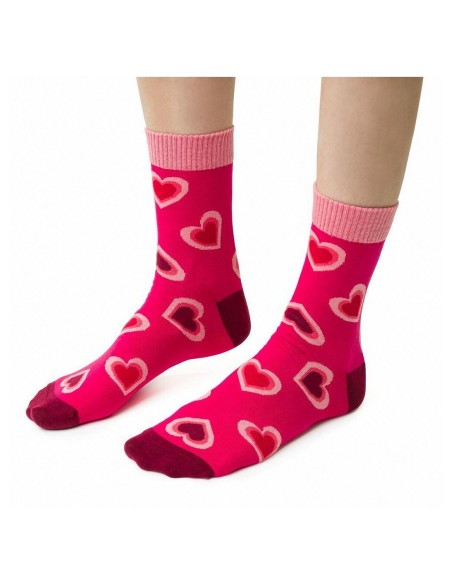 Socks art.136 hearts women's 35-40 Steven