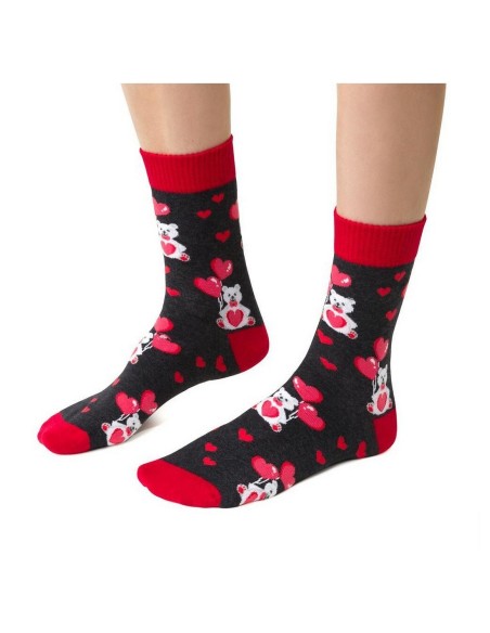 Socks art.136 hearts women's 35-40 Steven