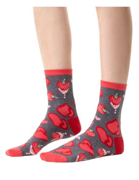 Socks art.136 hearts women's 35-40 Steven