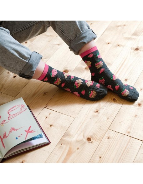 Socks art.136 hearts women's 35-40 Steven