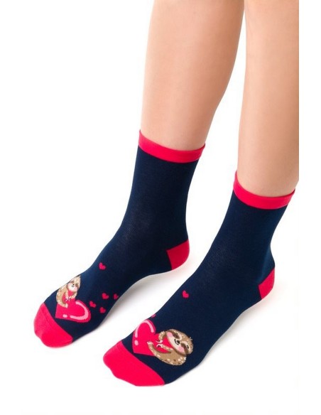 Socks art.136 hearts women's 35-40 Steven