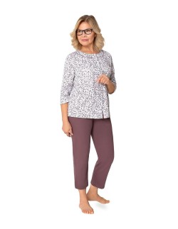 Pajamas maria ii 201 3/4 m-2xl women's rozpinana Martel