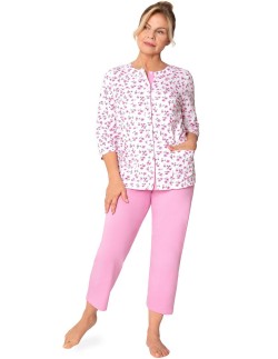 Pajamas maria ii 201 3/4 m-2xl women's rozpinana Martel 2