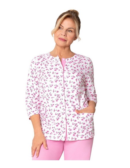 Piżama maria ii 201 3/4 m-2xl damska rozpinana Martel