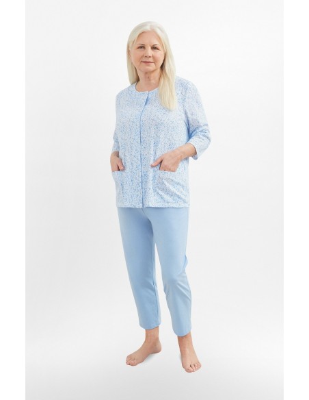 Piżama maria ii 201 3/4 m-2xl damska rozpinana Martel